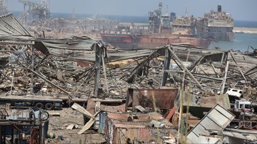 Polska pomoc dla Bejrutu. Ratownicy dotarli do zniszczonego miasta