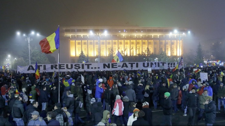 Ciąg dalszy protestów w Rumunii. Demonstranci domagają się rozliczenia władz