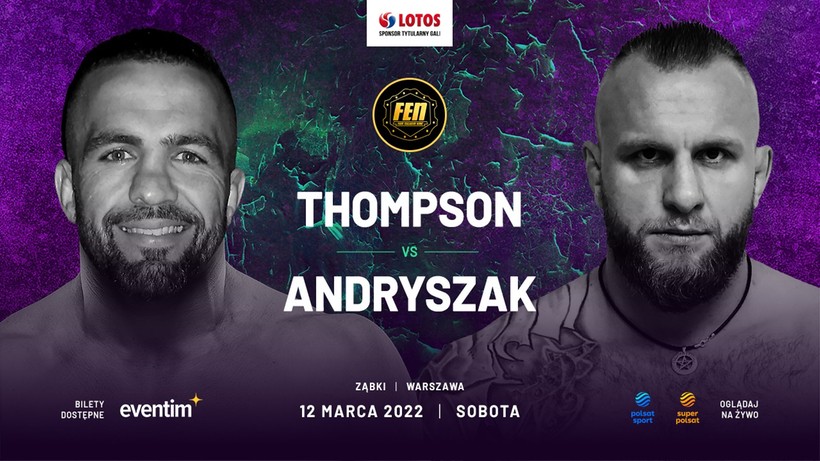 FEN 39: Michał Andryszak kontra Oli Thompson w walce wieczoru - Polsat Sport