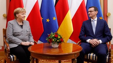 Morawiecki rozmawiał z Merkel. Tematem m.in. pieniądze z Brukseli