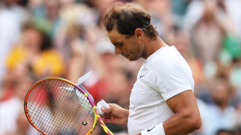 Wimbledon: Rafael Nadal nie zagra w półfinale