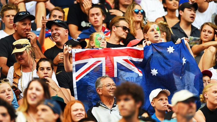 Australian Open: Wypadek na trybunach
