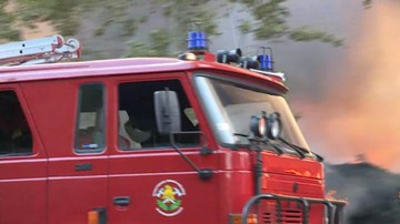 Trzy osoby poszkodowane w pożarze domu w Rabce. Prawdopodobnie eksplodowała butla z gazem