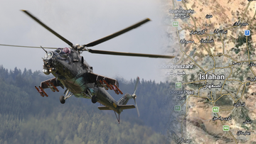 Katastrofa wojskowego śmigłowca w Iranie. Spadł na bazar, nie żyją cztery osoby