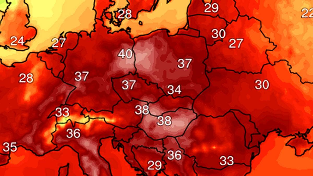 Nadciąga jeszcze większy żar. Będzie choćby 45 stopni