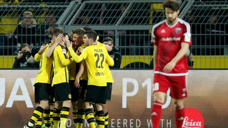 Skromne zwycięstwo Borussii Dortmund. Kolejny gol Aubameyanga