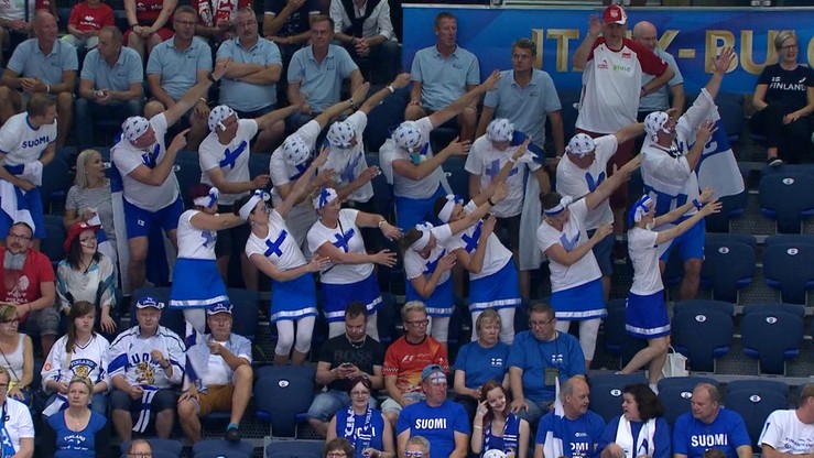 MŚ w siatkówce: Fińscy kibice zdominowali Polaków na trybunach!