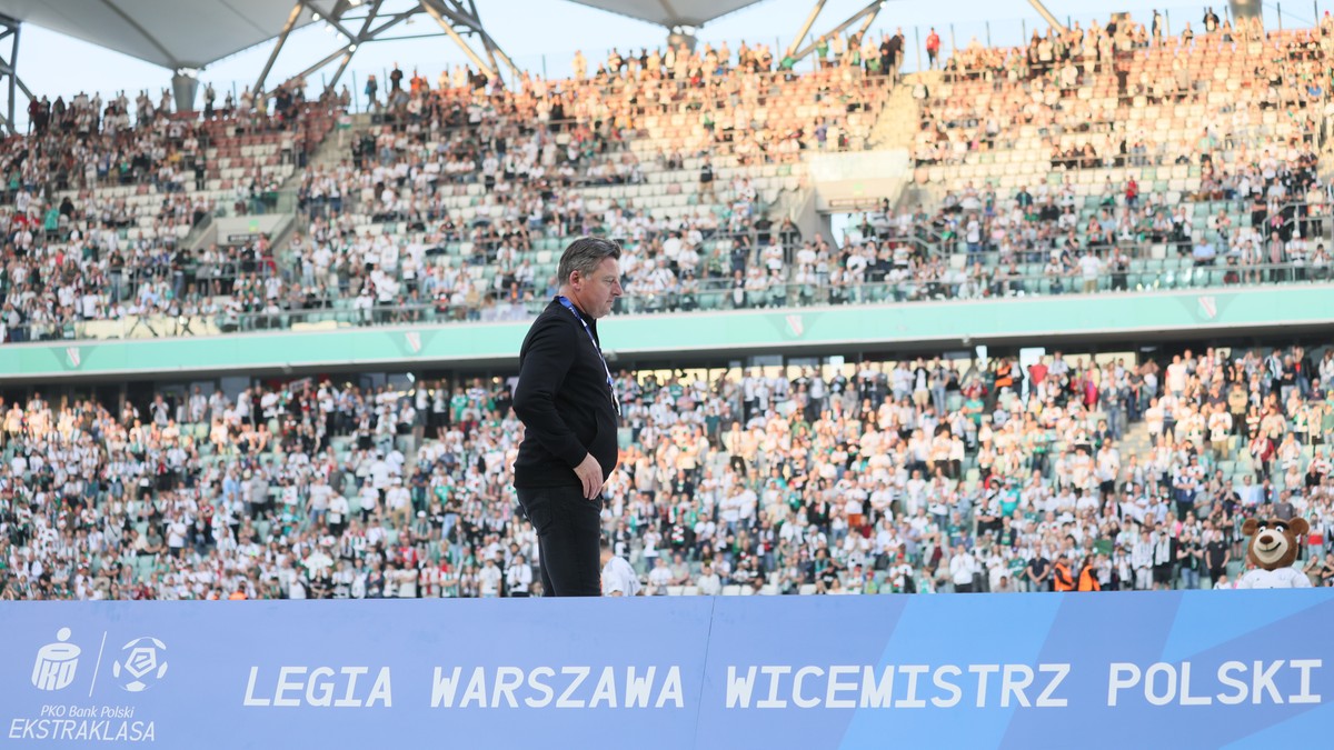 Kosta Runjaic ocenił sezon w wykonaniu Legii Warszawa. "Przerośliśmy oczekiwania"