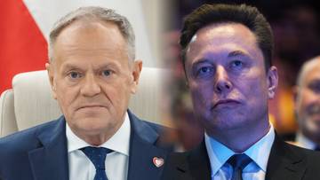 Donald Tusk i Elon Musk.