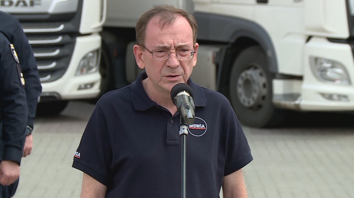 Szef MSWiA Mariusz Kamiński o pomocy dla Ukrainy: Dostarczymy tysiące karabinów