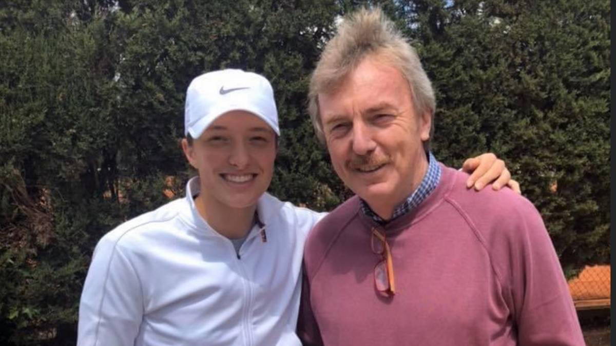 Boniek przekazał Świątek wiadomość przed finałem. Dorzucił wyjątkowe zdjęcie!