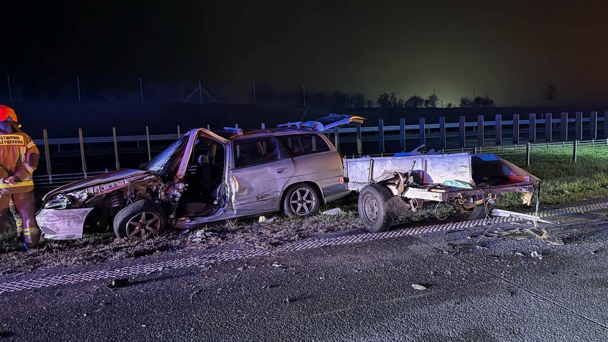 77-latek jechał pod prąd. Tragedia na ekspresówce