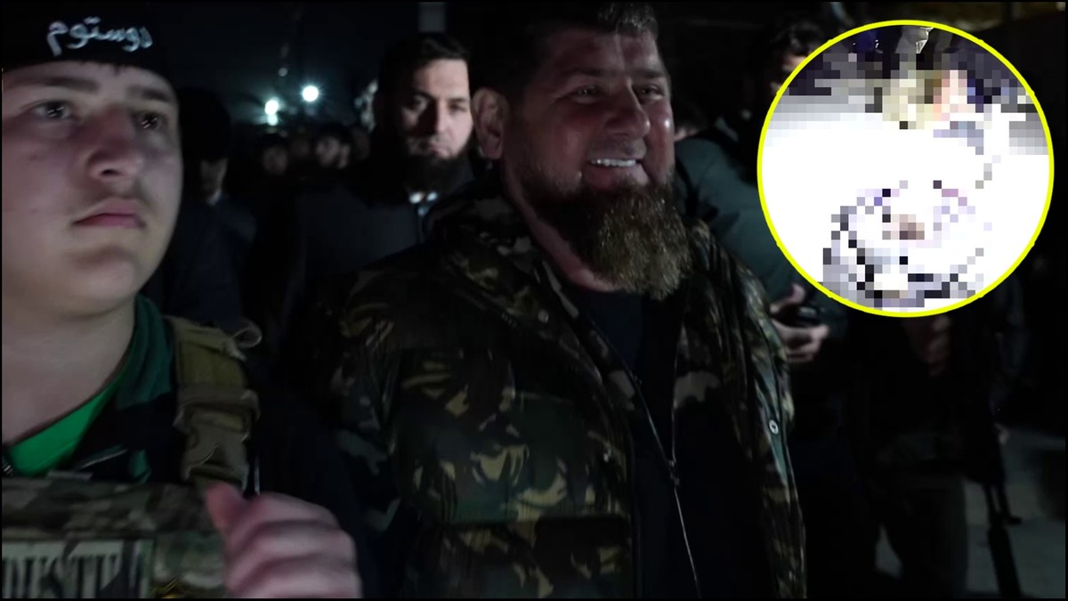 Czeczenia. Ramzan Kadyrow pokazał synowi ciała zabitych. "Przestępcy zostają ukarani"