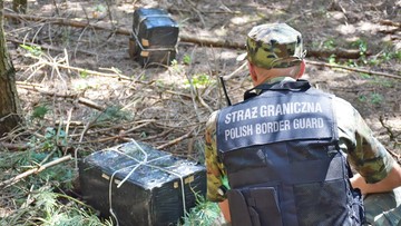 Nielegalna "dostawa z powietrza". Zabezpieczono towar wart 56 tys. zł