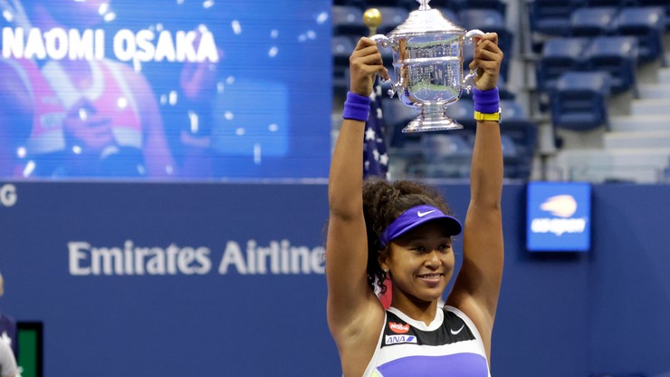 US Open: Trzeci wielkoszlemowy tytuł Naomi Osaki