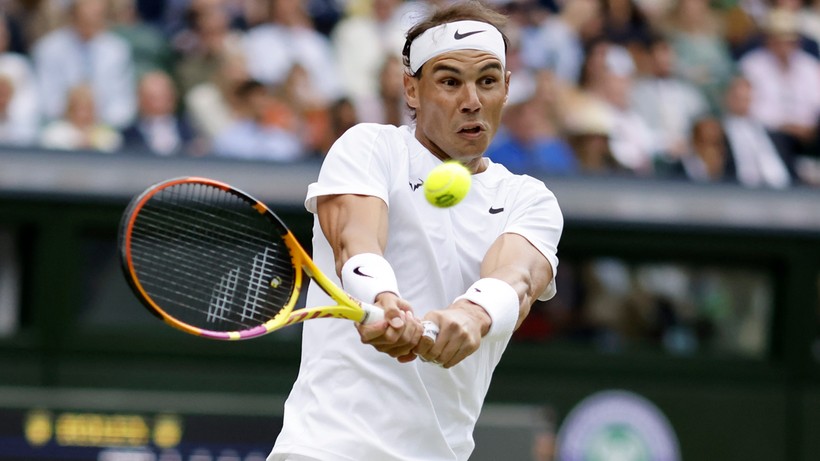 Wimbledon: Rafael Nadal - Botic Van De Zandschulp. Bez niespodzianki w ostatnim meczu 1/8 finału