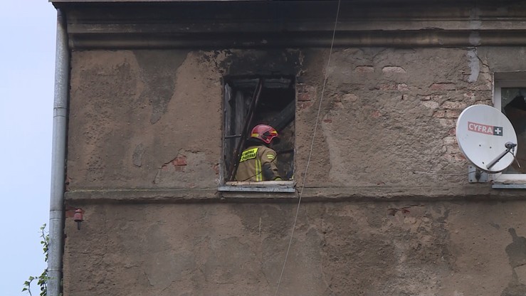 Tragiczny pożar w Inowrocławiu. Sąsiad z zarzutem
