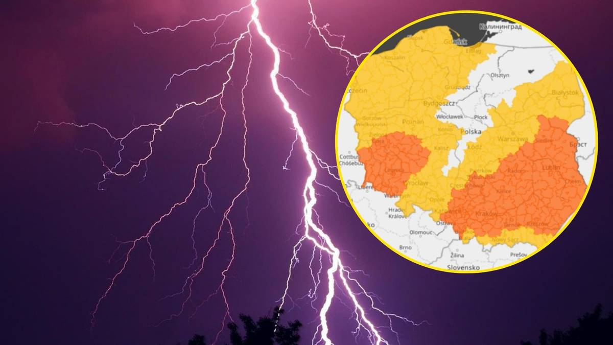 Niebezpieczna pogoda w nocy. IMGW i RCB wydały ostrzeżenia