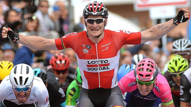 Giro d'Italia: Greipel wygrał etap, Dumoulin liderem