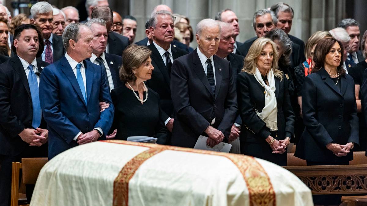 Pogrzeb byłego wiceprezydenta USA. Cheney żegnany przez Bidena