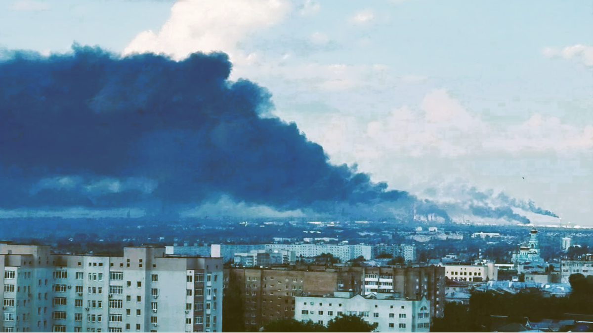 Ukraińskie drony uderzyły w rafinerię Rosnieftu w Syzraniu
