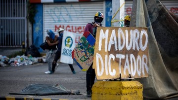 Nawoływał do blokady ulic, grozi mu więzienie. Nie wiadomo, gdzie ukrywa się burmistrz z Caracas