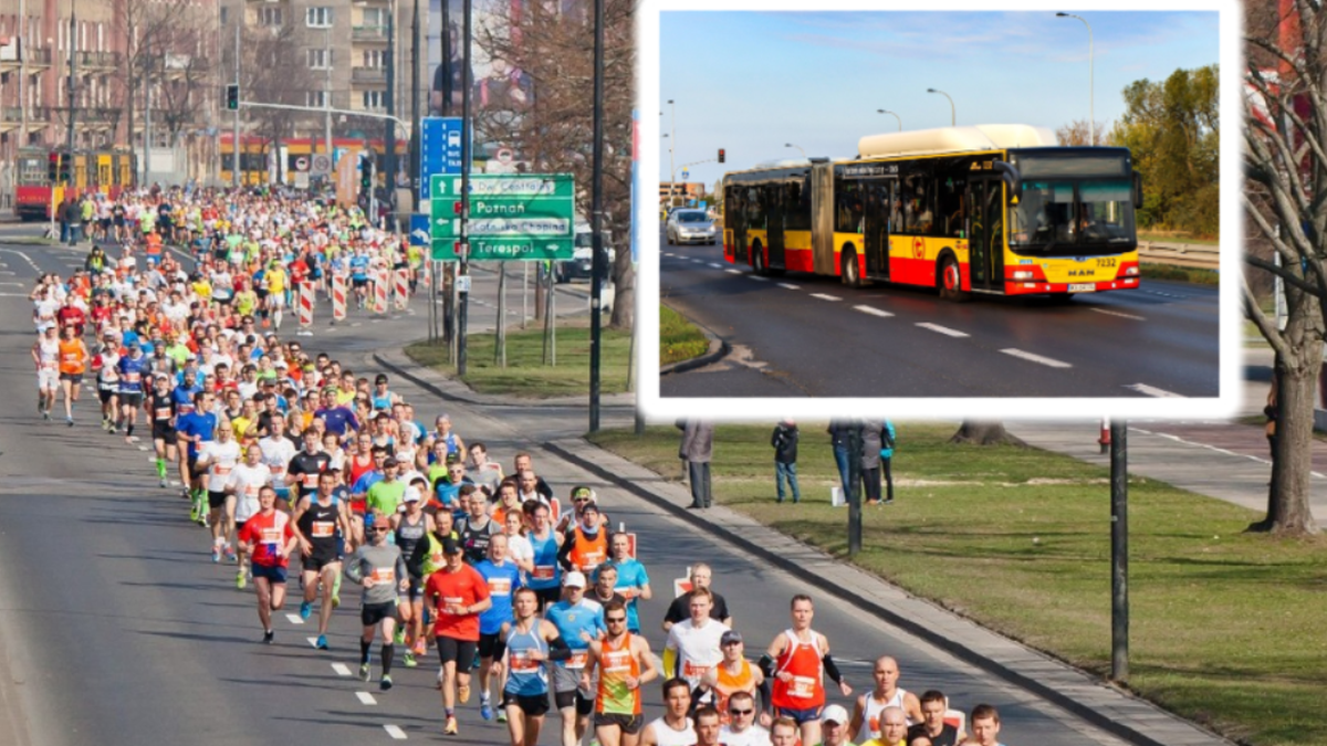 Tysiące biegaczy w centrum Warszawy. Zamknięte ulice, zmiany w ruchu