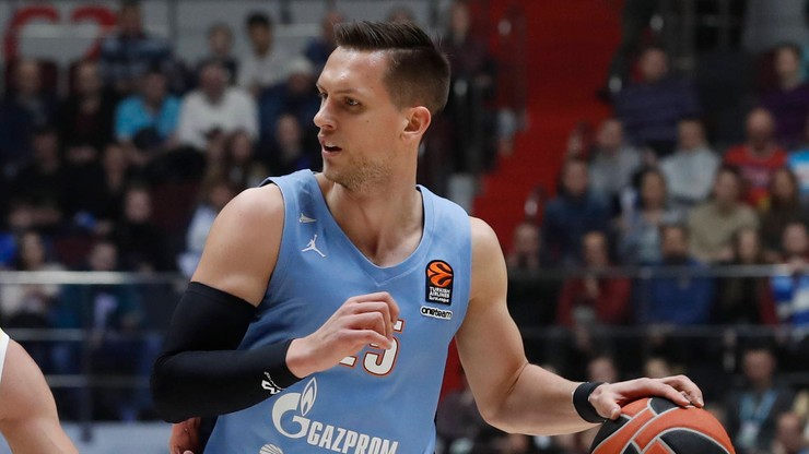 Euroliga koszykarzy: Mateusz Ponitka pomógł Zenitowi w wygranej