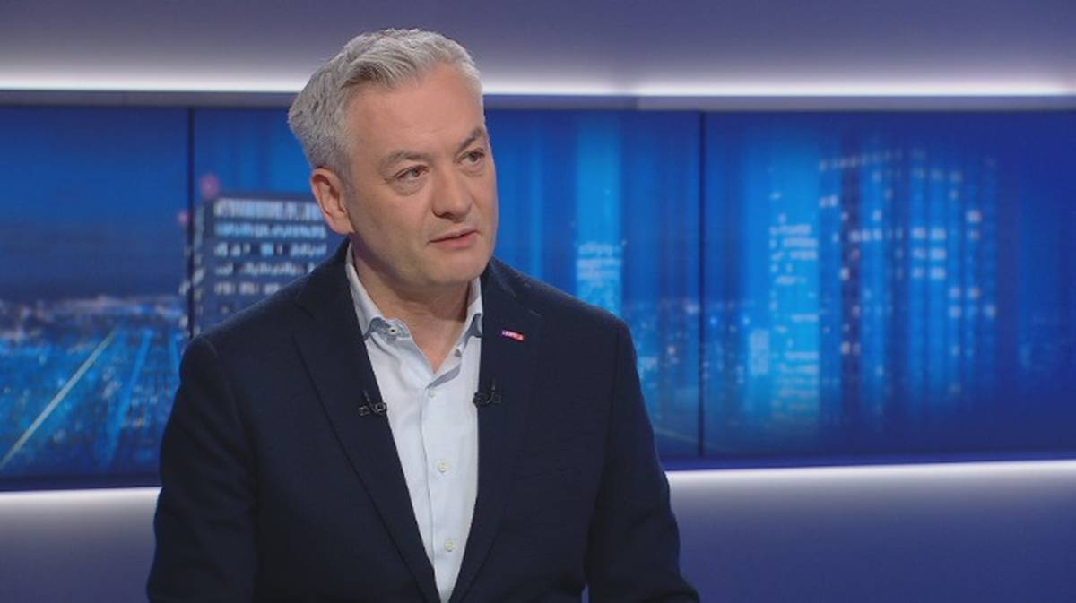 Robert Biedroń w programie "Gość Wydarzeń". Oglądaj od 19.15