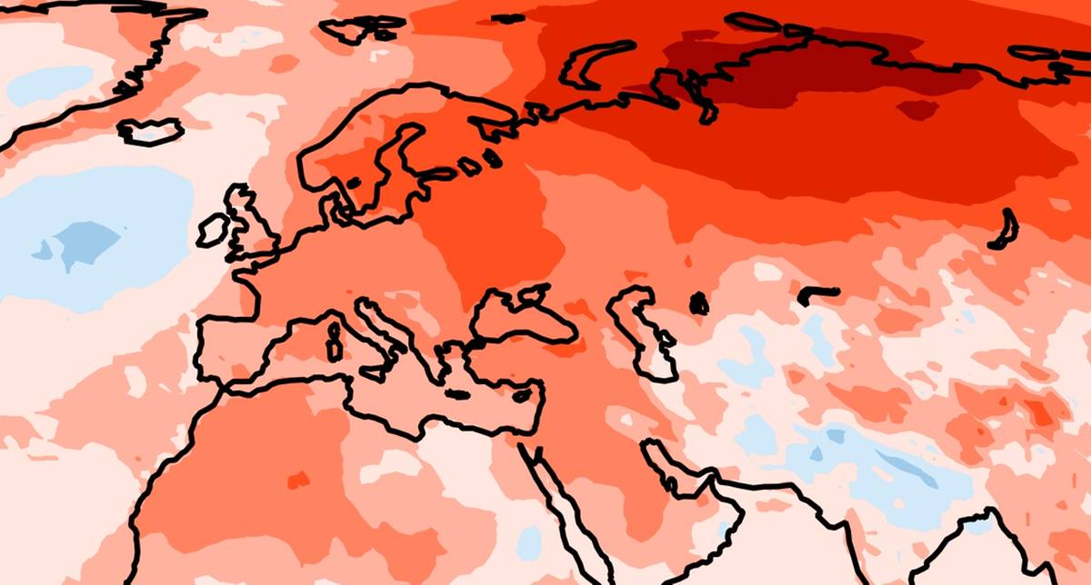 El Niño ponosi temperatury powietrza. Fot. NOAA / NASA.