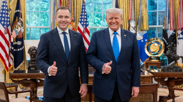 Dziękuję panie prezydencie - napisał w mediach społecznościowych Karol Nawrocki odpowiadając na wcześniejszy wpis