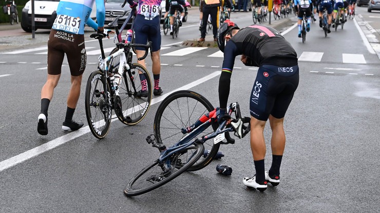 Driedaagse Brugge-De Panne: Kraksa i koniec sezonu Michała Kwiatkowskiego