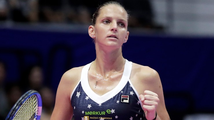 WTA w Tiencinie: Najwyżej rozstawiona Pliskova w półfinale