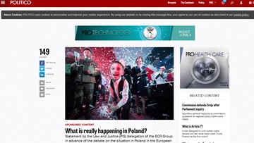 "Prawda o Polsce" - akcja PiS skierowana do zachodnich społeczeństw i mediów