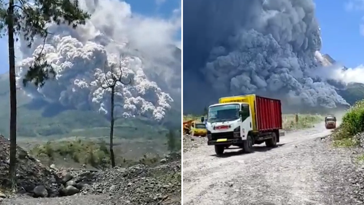 Indonezja: Wybuchł wulkan Merapi. Podniesiono stopień zagrożenia