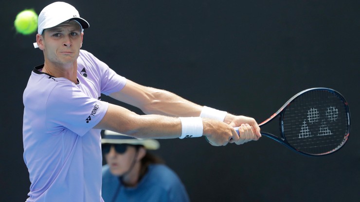Australian Open: Hurkacz odpadł w I rundzie po wyrównanym meczu