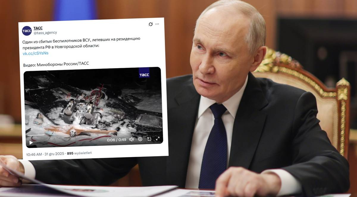 Rosja pokazała nagranie z rzekomego ataku. "To śmieszne"