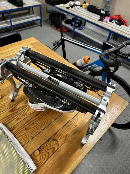 Przyrząd do ostrzenia zaprojektowany przez Felixa Pigeona