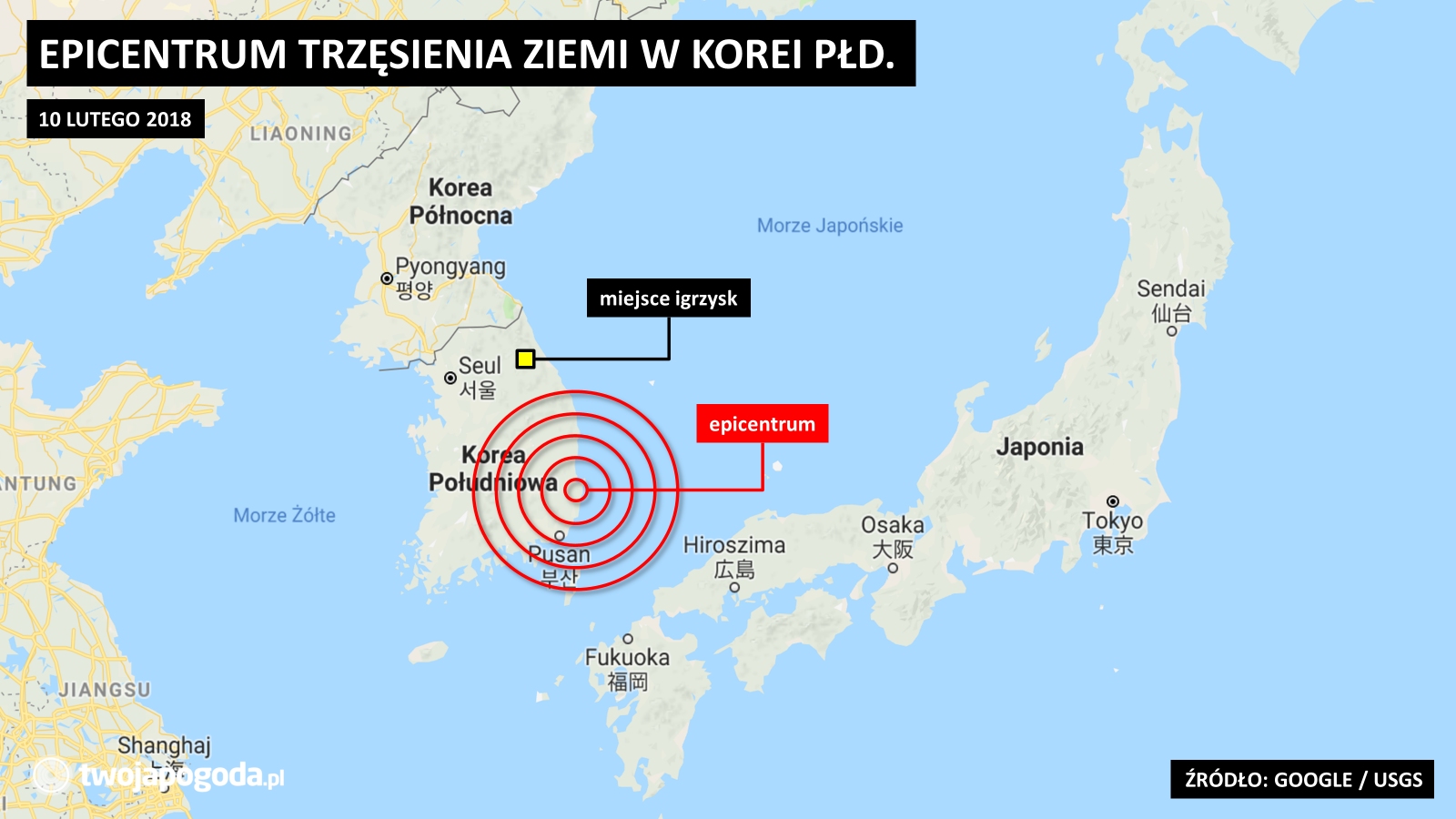 Trzęsienie ziemi w Korei Południowej