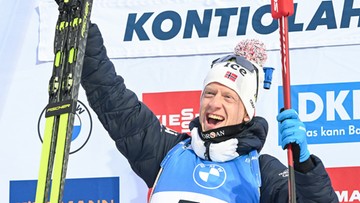 PŚ w biathlonie: Dominacja Norwegów w sprincie w Kontiolahti. Polacy daleko