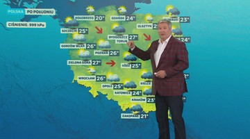 Prognoza pogody - czwartek, 29 czerwca - wieczór