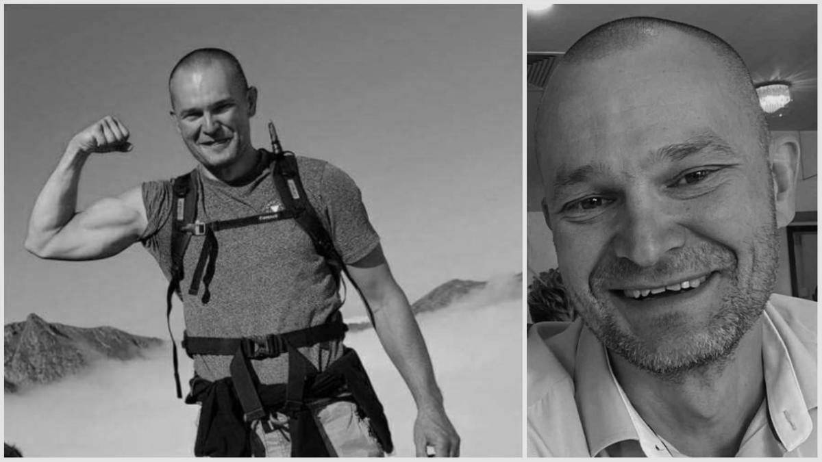 Zdjęcie przedstawia poszukiwanego Pawła Kościsza, z lewej sylwetka w g&oacute;rach, z prawej zbliżenie na twarz.