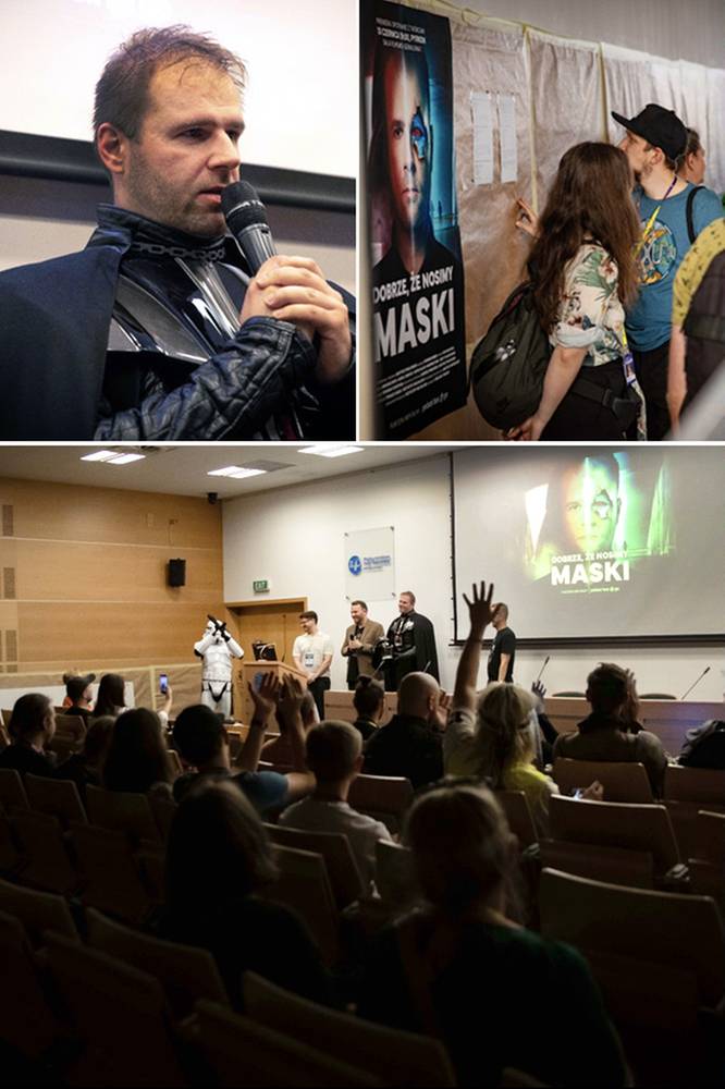2025-06-17 Premiera „Dobrze, że nosimy maski” na Pyrkonie 2025