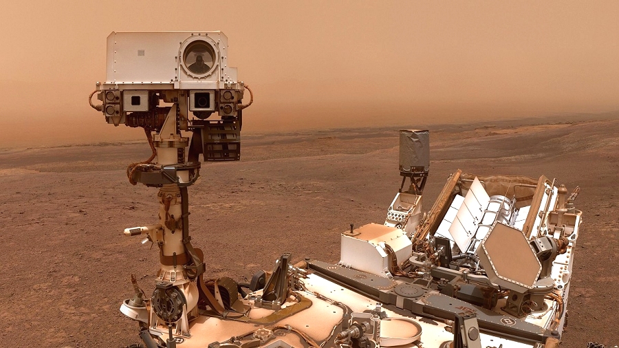 29.01.2019 06:00 Łazik Curiosity wysłał nam z powierzchni Marsa swoje pożegnalne selfie