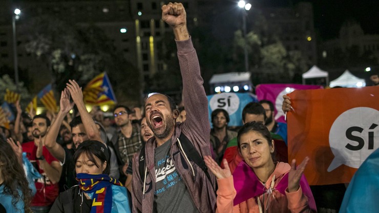 Rząd Katalonii: 90 proc. uczestników referendum głosowało za niepodległością