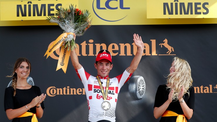 Tour de France: Ewan wygrał kolejny etap, Alaphilippe wciąż liderem