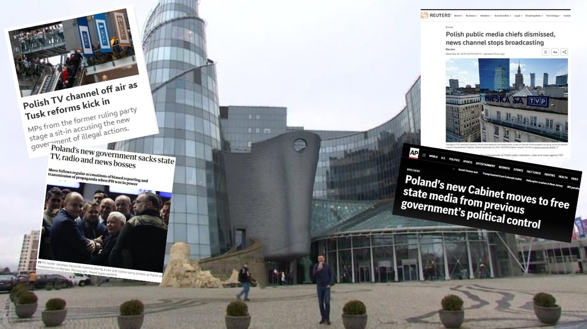 Światowe media reagują na wydarzenia w Polsce. "Szefowie polskich mediów publicznych odwołani"