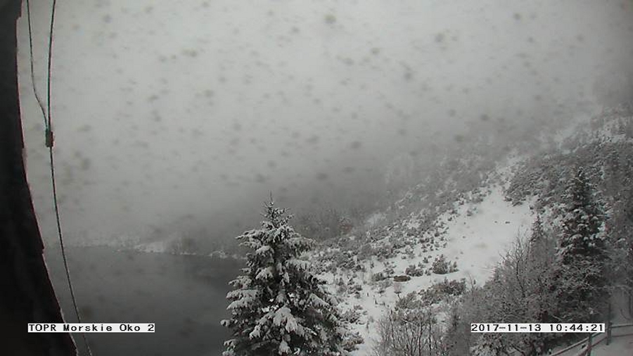 Widok na Mnicha nad Morskim Okiem. Fot. TOPR.