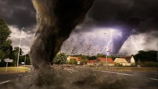 19.03.2021 10:00 Przeżyli chwile grozy. Olbrzymie tornado minęło ich dosłownie o włos. Zobacz przerażające nagrania