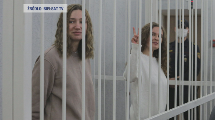 Dziennikarki Biełsatu oskarżone o kierowanie protestem. Nadawały z 14. piętra